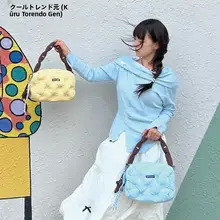 2WAY ショルダーバッグ レディース ふっくら 大容量 カジュアル 通勤