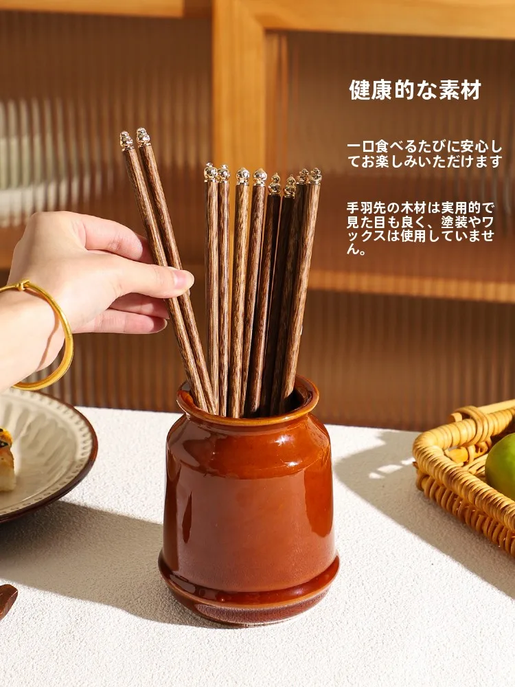 高級チキンウィング木製箸：滑り止め付き一人用の実用性と耐久性を解説