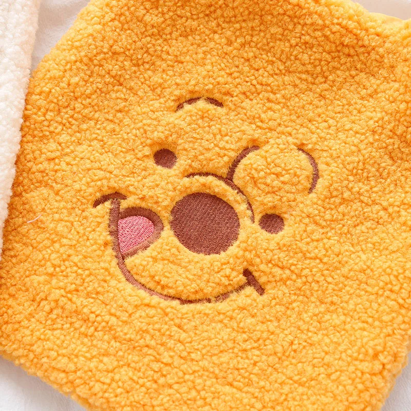 可愛い刺繍付きファー手提げバッグ：カートゥーンデザインで秋冬のショッピングを楽しく