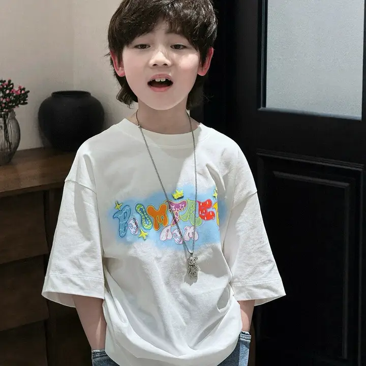 超イケてる男の子用ファッションTシャツ【春夏用・半袖・子供用】