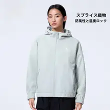 骆驼アウトドア レディース春秋用フード付きフリースジャケット【保温・登山・ハイキング・インナー】