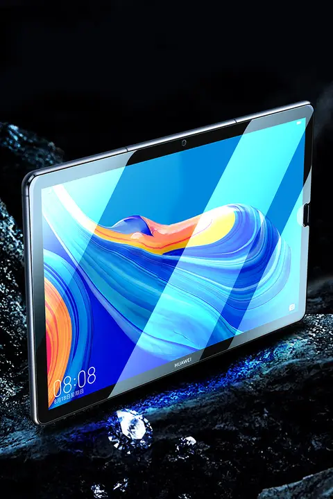Huawei M6用 強化ガラスフィルム【10.8インチ・ブルーライトカット・全画面保護・指紋防止・衝撃吸収】