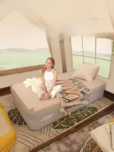 アウトドア用自動膨張エアマットレス【一人用・TPU素材・滑らかな表面】