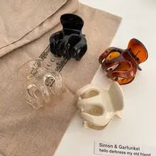 ミニサイズ ポニーテール用クリップ【シンプルデザイン・髪型固定・ヘアアクセサリー】