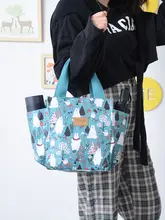 大容量アルミ箔保温ランチバッグ【持ち運び便利・厚手・通勤用】