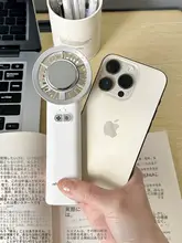 冷却機能付きハンディファン【携帯型・デスク用・充電式】