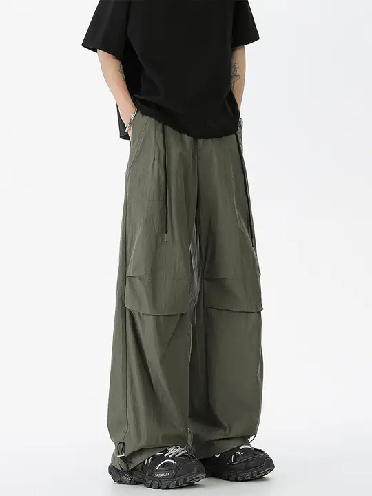 夏用 薄手 メンズストレートパンツ【極上の柔らかさ・速乾・フィット】（セットアップ対応）