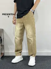 春秋用デニムパンツ【フィット・ストレート・ウォッシュ加工】