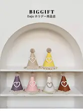 毛毡製バースデーハット【韓国風・カラフルデザイン】（セットアップ対応）