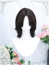 ロリータスタイルのショートカットウィッグ【自然な二次元コスプレ用・八字バング】
