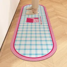吸水性に優れたキッチンマット【油汚れ対策・汚れに強い・レザーのような拭き取り可能】