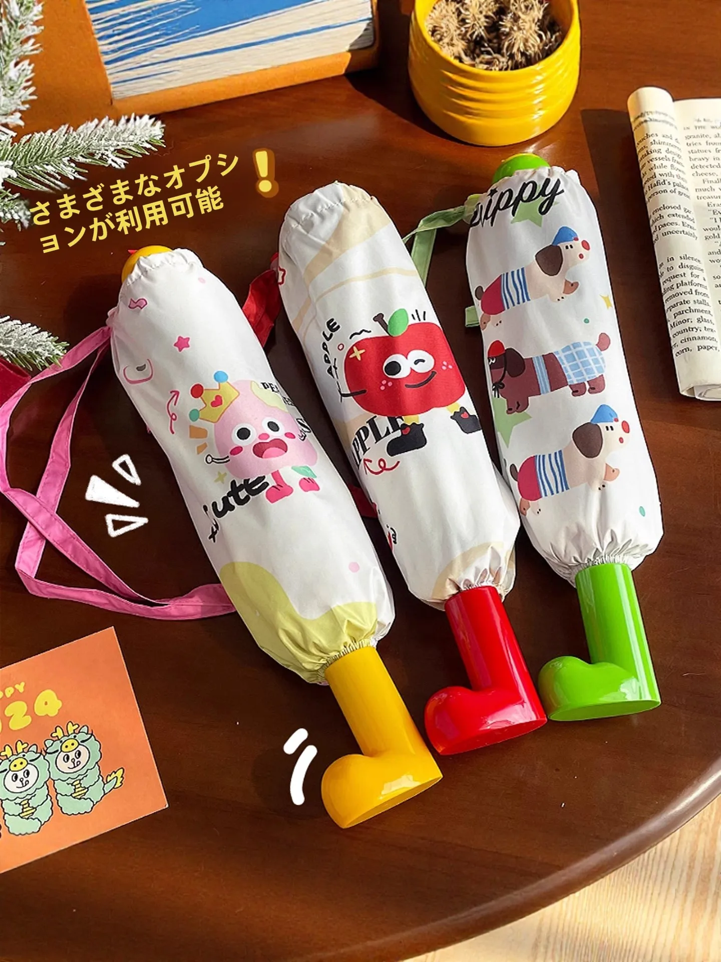 折りたたみ傘【雨天兼用・日焼け防止・UVカット・おしゃれなデザイン】
