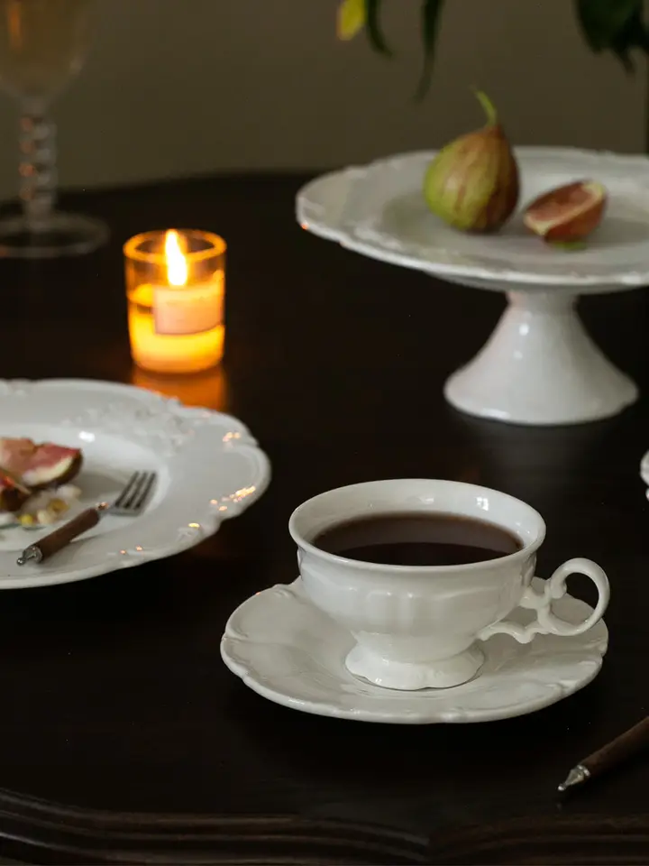 プレート コーヒーカップ ソーサー 食器 テーブルウェア フレンチ風