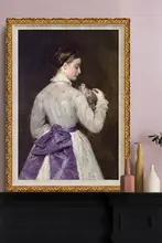 レトロスタイルの欧風装飾画【リビング・ダイニング・玄関用・セット】