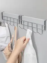 ベッドサイドフック付き収納ラック【掛け式・衣類・バッグ・帽子用】