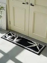 防滑中古風フワフワラグ【玄関・ソファ・ベッドサイド用】