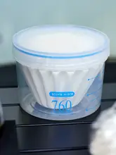 輸入ピン葉原料のケーキ型ドリップコーヒーフィルター用折り紙平底フィルターボックス