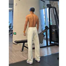 春季用 メンズロングトレーニングパンツ【高身長対応・快適な着心地】