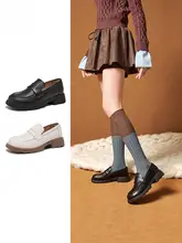 Camel 春 秋 用 レディース ローファー 【カジュアル・デザイン・厚底】