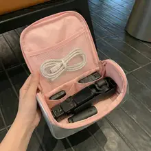 高級感あるシルバーのデジタルカメラ収納バッグ【ポケット3対応・かわいいデザイン・衝撃吸収】