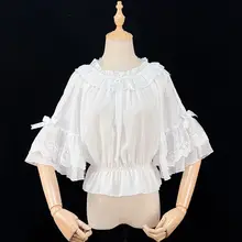 ロリータスタイル 夏用シフォンインナーシャツ【小袖・五分袖・女性用】