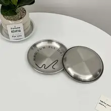 かわいいデザインのステンレス製マルチプレート【フルーツ・ケーキ・ピクニック用】（セットアップ対応）