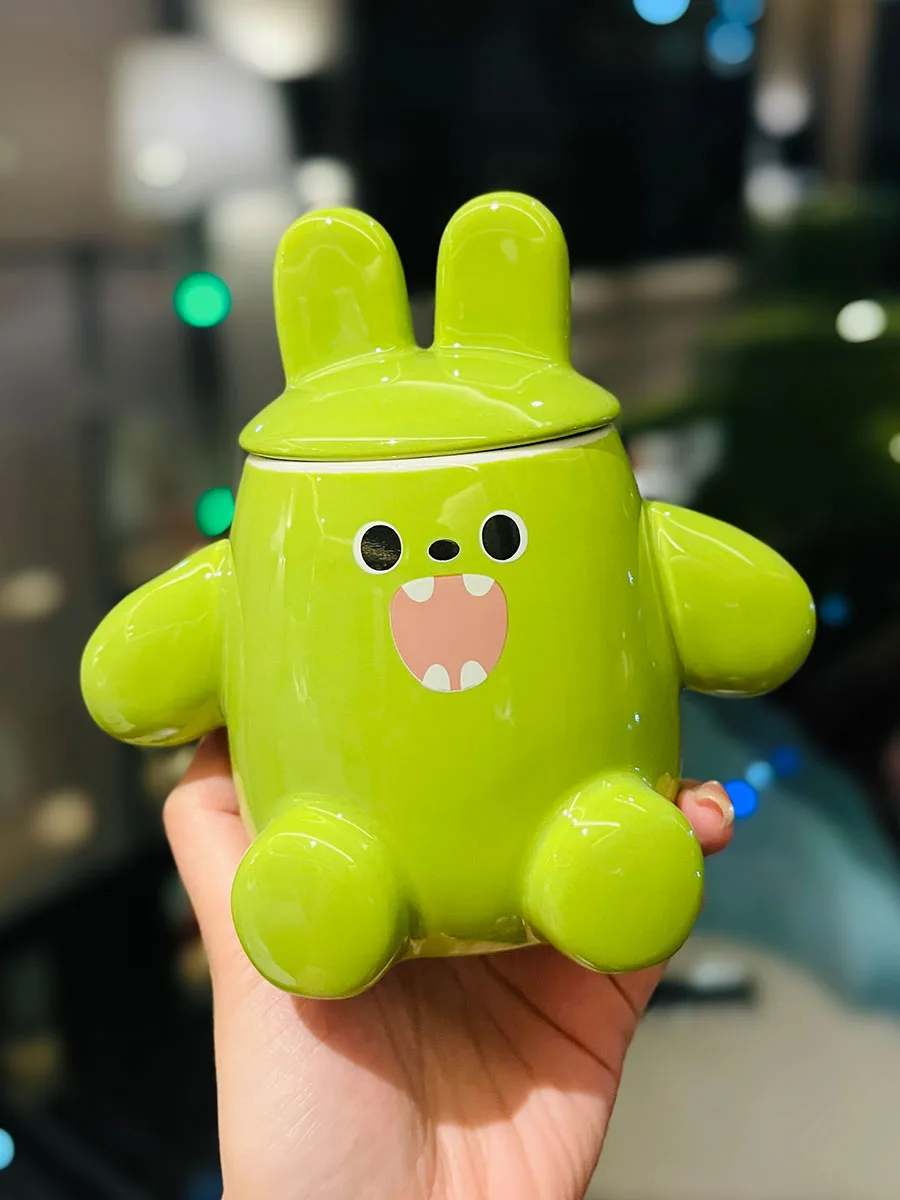 かわいいモンスター マグカップ：限定デザインで贈る韓式カジュアルな記念品