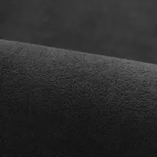 ブラックロングラグマット【主寝室用・耐汚染・フロアマット・居間用】