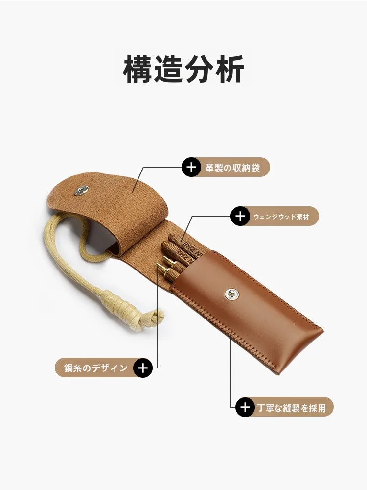 アウトドア用携帯折りたたみ箸：キャンプやピクニックで実用性を高める木製セット