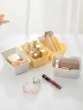 デスク上用 引き出し収納ボックス【スチールグレー・文具・化粧品・お菓子整理】