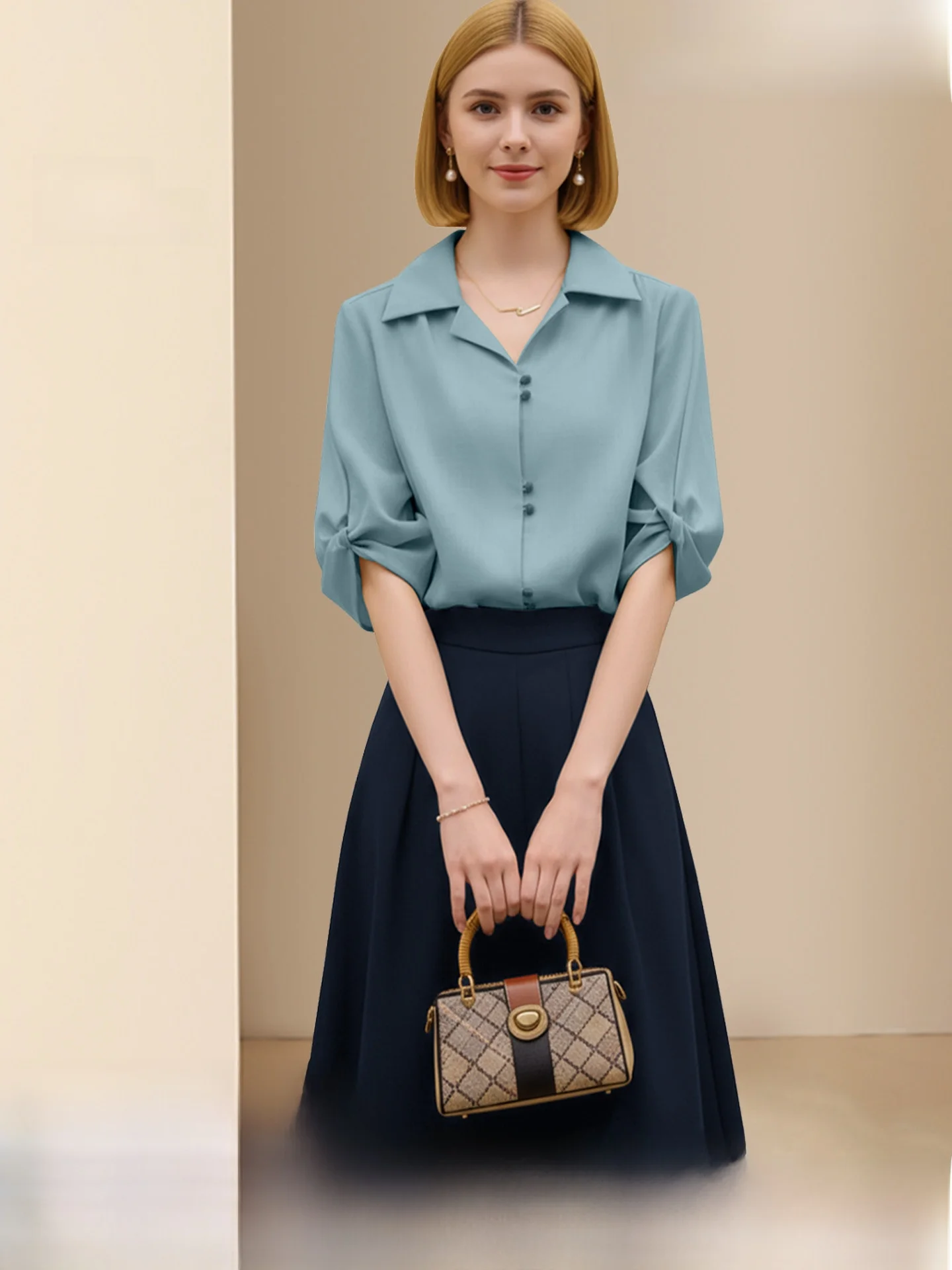 服 どこで買う レディース おすすめ？デザイン性あり！ゆったりシルエットのシャツとスカートの組み合わせが今、通勤とレジャーで人気な理由