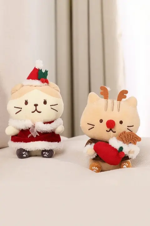 ぬいぐるみ クリスマス限定 インテリア キュート 誕生日プレゼント 彼女 ギフト「FFN」