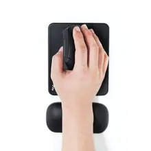 水洗い可能な腕用マウスパッド【高いシリコン手首サポート・肘パッド付き】