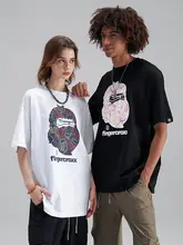 Tシャツ 半袖 ユニセックス クルーネック オーバーサイズ ストリート 「HEA x i.t fingercroxx」