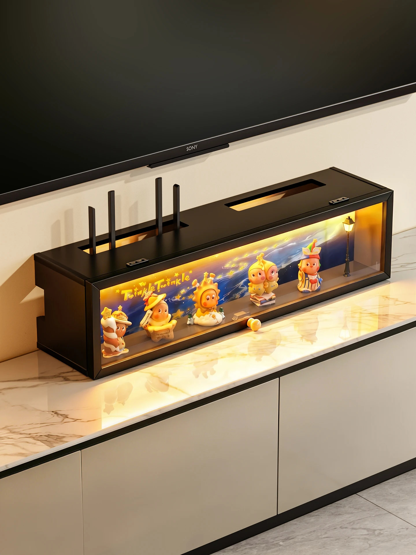Wi-Fi収納ボックスをどう選ぶ？テレビボードに合うアンティーク風の収納が今、日本のインテリアに登場