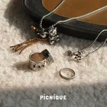 レトロガーデンデザインのリング【オリジナルデザイナーアクセサリー】