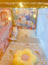 かわいいキャラクターの自動販売機デザイン 壁掛け装飾布【寝室用・背景布・インテリア】