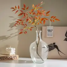南天竹のフェイクグリーン植栽【インテリア装飾・デスク用・観葉植物】