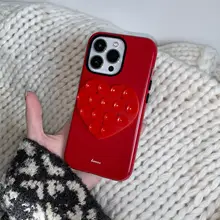 カラフルなハート型スマホスタンド【吸盤式・可愛いデザイン】