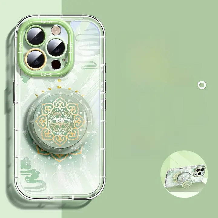 透明なスマートフォンケース【全包囲・防摔・シリコン素材】（セットアップ対応）