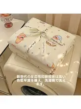 毛毛雨四点セット【泡泡紗・水洗棉・季節問わず・学生用】（セットアップ対応）