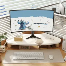 モニター台 デスクトップ ノートPC スタンド デスクオーガナイザー 収納ラック コーナー用 キーボードトレイ付き シンプル オフィス 在宅ワーク