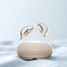 ワイヤレスイヤホン オープンイヤー Bluetooth AI翻訳 耳かけ 非侵入型 Wing 「NANK」