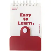 単語帳 暗記ノート ミニサイズ 隠せる おしゃれ 携帯用 学生 英語学習 受験