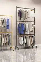 室内用２段式ハンガーラック【調整可能・ベランダや寝室に最適】（セットアップ対応）