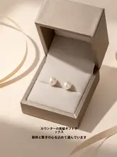 スタッドピアス レディース パール シルバー 上品 きれいめ 秋冬