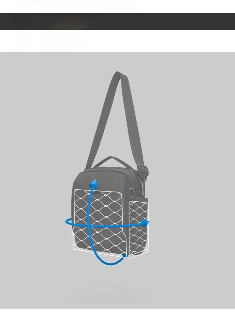 防犯機能付きメンズショルダーバッグ：every day carry に最適なクロスボディバッグの実用性解析
