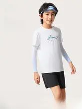 LINING スポーツウェア セットアップ 2点セット キッズ ボーイズ ガールズ 吸汗速乾 快適 カジュアル ランニング 夏