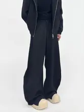 ワイドスラックス レディース アメリカン風 クリーンフィット 立体裁断 カーブシルエ  ット ルーズ 無地 ゆったり