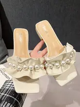 夏用カジュアルサンダル【おしゃれなデザイン・ビーチ用・スリッポン・一字型】